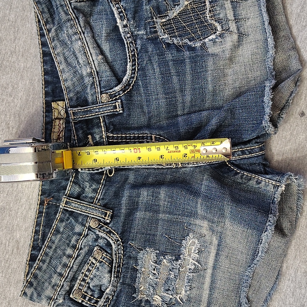 Denim Distressed Women's Shorts BKE BY BUCKLE FRAYED - Picture 14 of 16